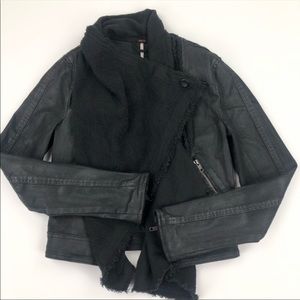 Free People moto jacket
